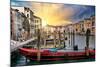 Venetian Sunlight - End of the Day-Philippe HUGONNARD-Mounted Photographic Print