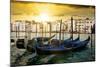 Venetian Sunlight - Evening Gondolas-Philippe HUGONNARD-Mounted Photographic Print