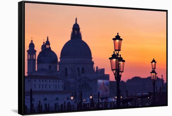 Venetian Sunlight - Evening Light-Philippe HUGONNARD-Framed Stretched Canvas