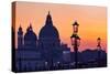 Venetian Sunlight - Evening Light-Philippe HUGONNARD-Stretched Canvas