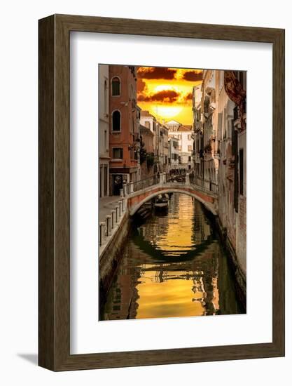 Venetian Sunlight - Golden Sun-Philippe HUGONNARD-Framed Photographic Print