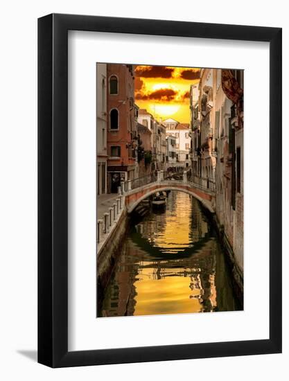 Venetian Sunlight - Golden Sun-Philippe HUGONNARD-Framed Photographic Print