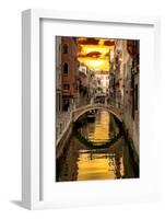 Venetian Sunlight - Golden Sun-Philippe HUGONNARD-Framed Photographic Print