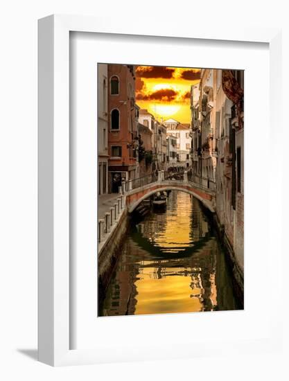 Venetian Sunlight - Golden Sun-Philippe HUGONNARD-Framed Photographic Print