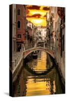 Venetian Sunlight - Golden Sun-Philippe HUGONNARD-Stretched Canvas