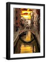 Venetian Sunlight - Golden Sun-Philippe HUGONNARD-Framed Photographic Print