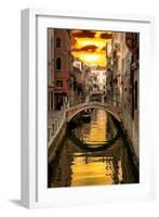 Venetian Sunlight - Golden Sun-Philippe HUGONNARD-Framed Photographic Print