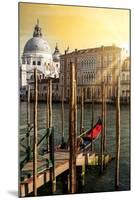 Venetian Sunlight - Gondola Pier-Philippe HUGONNARD-Mounted Photographic Print