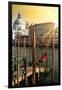 Venetian Sunlight - Gondola Pier-Philippe HUGONNARD-Framed Photographic Print