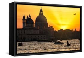 Venetian Sunlight - Last Rays of Sunshine-Philippe HUGONNARD-Framed Stretched Canvas