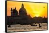 Venetian Sunlight - Last Rays of Sunshine-Philippe HUGONNARD-Framed Stretched Canvas