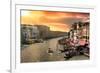 Venetian Sunlight - Late afternoon on the Grand Canal-Philippe HUGONNARD-Framed Photographic Print