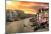 Venetian Sunlight - Late afternoon on the Grand Canal-Philippe HUGONNARD-Mounted Photographic Print