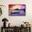 Venetian Sunlight - Majestic Indigo Sunset-Philippe HUGONNARD-Framed Stretched Canvas displayed on a wall