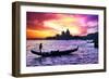 Venetian Sunlight - Majestic Indigo Sunset-Philippe HUGONNARD-Framed Photographic Print