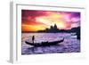 Venetian Sunlight - Majestic Indigo Sunset-Philippe HUGONNARD-Framed Photographic Print