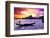 Venetian Sunlight - Majestic Indigo Sunset-Philippe HUGONNARD-Framed Photographic Print