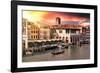 Venetian Sunlight - Market Sunrise-Philippe HUGONNARD-Framed Photographic Print