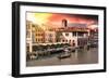 Venetian Sunlight - Market Sunrise-Philippe HUGONNARD-Framed Photographic Print