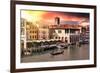 Venetian Sunlight - Market Sunrise-Philippe HUGONNARD-Framed Photographic Print