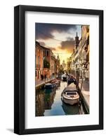 Venetian Sunlight - Motoscafi-Philippe HUGONNARD-Framed Photographic Print