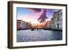 Venetian Sunlight - Pink Purple Sunset-Philippe HUGONNARD-Framed Photographic Print