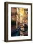 Venetian Sunlight - Ponte San Cristoforo at Sunset-Philippe HUGONNARD-Framed Photographic Print