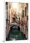 Venetian Sunlight - Red Bricks Bridge-Philippe HUGONNARD-Framed Photographic Print