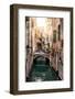 Venetian Sunlight - Red Bricks Bridge-Philippe HUGONNARD-Framed Photographic Print