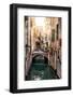 Venetian Sunlight - Red Bricks Bridge-Philippe HUGONNARD-Framed Photographic Print