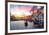 Venetian Sunlight - Rialto Sunset-Philippe HUGONNARD-Framed Photographic Print