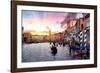 Venetian Sunlight - Rialto Sunset-Philippe HUGONNARD-Framed Photographic Print