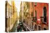 Venetian Sunlight - Rio de le Do Torre-Philippe HUGONNARD-Stretched Canvas
