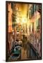 Venetian Sunlight - Rio Tera Secondo Sunset-Philippe HUGONNARD-Framed Photographic Print