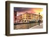 Venetian Sunlight - Rio Terà Sunset-Philippe HUGONNARD-Framed Photographic Print