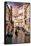 Venetian Sunlight - Romantic Venice-Philippe HUGONNARD-Framed Stretched Canvas