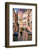 Venetian Sunlight - Romantic Venice-Philippe HUGONNARD-Framed Photographic Print