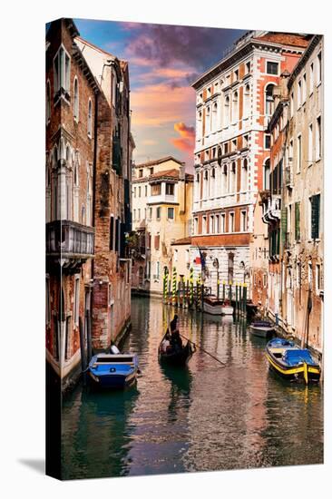 Venetian Sunlight - Romantic Venice-Philippe HUGONNARD-Stretched Canvas