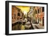 Venetian Sunlight - San Barnaba Sunset-Philippe HUGONNARD-Framed Photographic Print