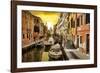 Venetian Sunlight - San Barnaba Sunset-Philippe HUGONNARD-Framed Photographic Print