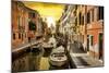 Venetian Sunlight - San Barnaba Sunset-Philippe HUGONNARD-Mounted Photographic Print