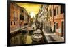 Venetian Sunlight - San Barnaba Sunset-Philippe HUGONNARD-Framed Photographic Print