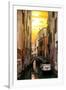 Venetian Sunlight - Small Canal Bridge-Philippe HUGONNARD-Framed Photographic Print