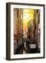 Venetian Sunlight - Small Canal Bridge-Philippe HUGONNARD-Framed Photographic Print