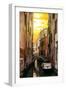 Venetian Sunlight - Small Canal Bridge-Philippe HUGONNARD-Framed Photographic Print