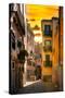 Venetian Sunlight - Sunrise Street-Philippe HUGONNARD-Stretched Canvas