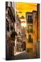 Venetian Sunlight - Sunrise Street-Philippe HUGONNARD-Stretched Canvas