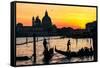 Venetian Sunlight - Sunset Shadows-Philippe HUGONNARD-Framed Stretched Canvas