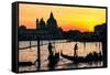 Venetian Sunlight - Sunset Shadows-Philippe HUGONNARD-Framed Stretched Canvas