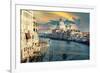 Venetian Sunlight - The Grand Canal at Sunset-Philippe HUGONNARD-Framed Photographic Print